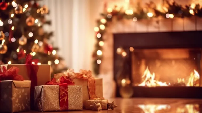 涩漫18圣诞节温馨家庭场景视频素材